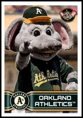 117 Oakland Athletics Mascot